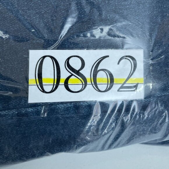 Calvin Klein Womens Straight-Leg High Rise Dark Wash Jeans NWT 0862 - Picture 10 of 11